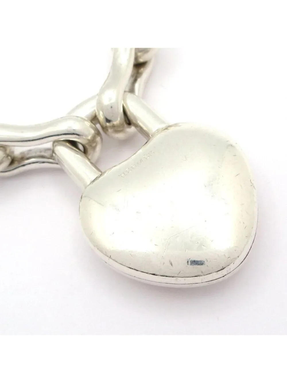 Hermes Bracelet Silver Gold Cadena Charm